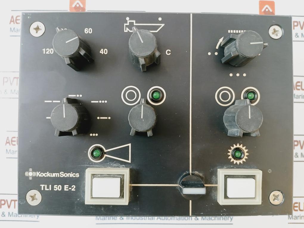 Kockum Sonics Tli 50 E-2 Signal Controller 24V Dc 110V Ac