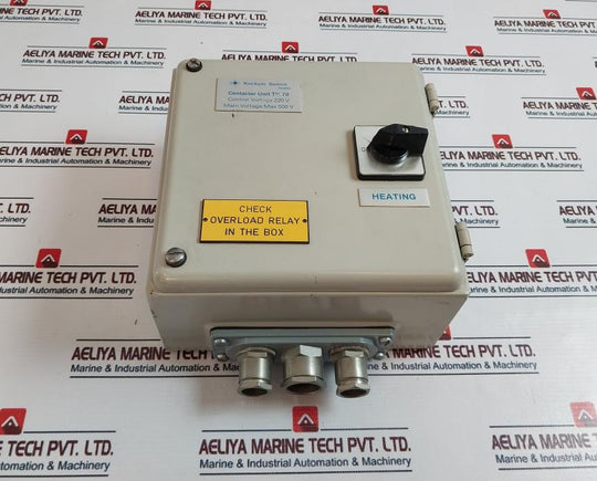 Kockum Sonics Unit Tk 70 Contactor