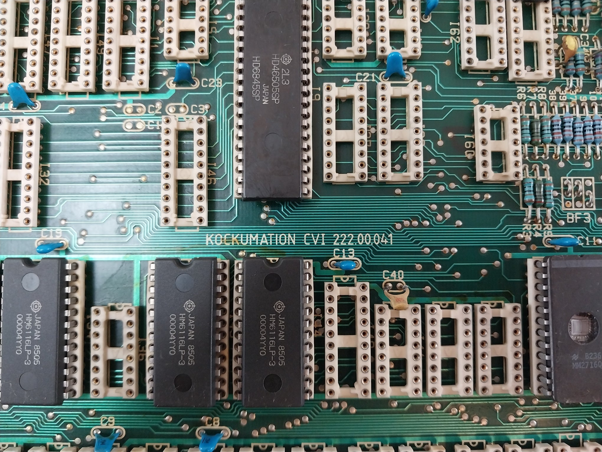 Kockumation Cvi 222.00.041 Printed Circuit Board