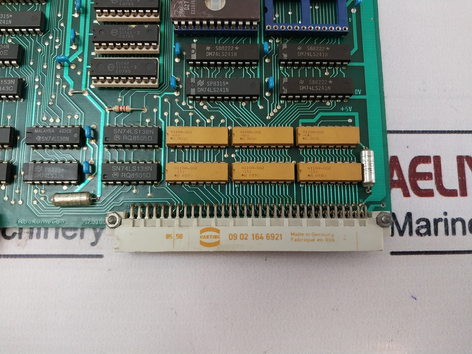 Kockumation 222.00.000 Cpu Pcb Card