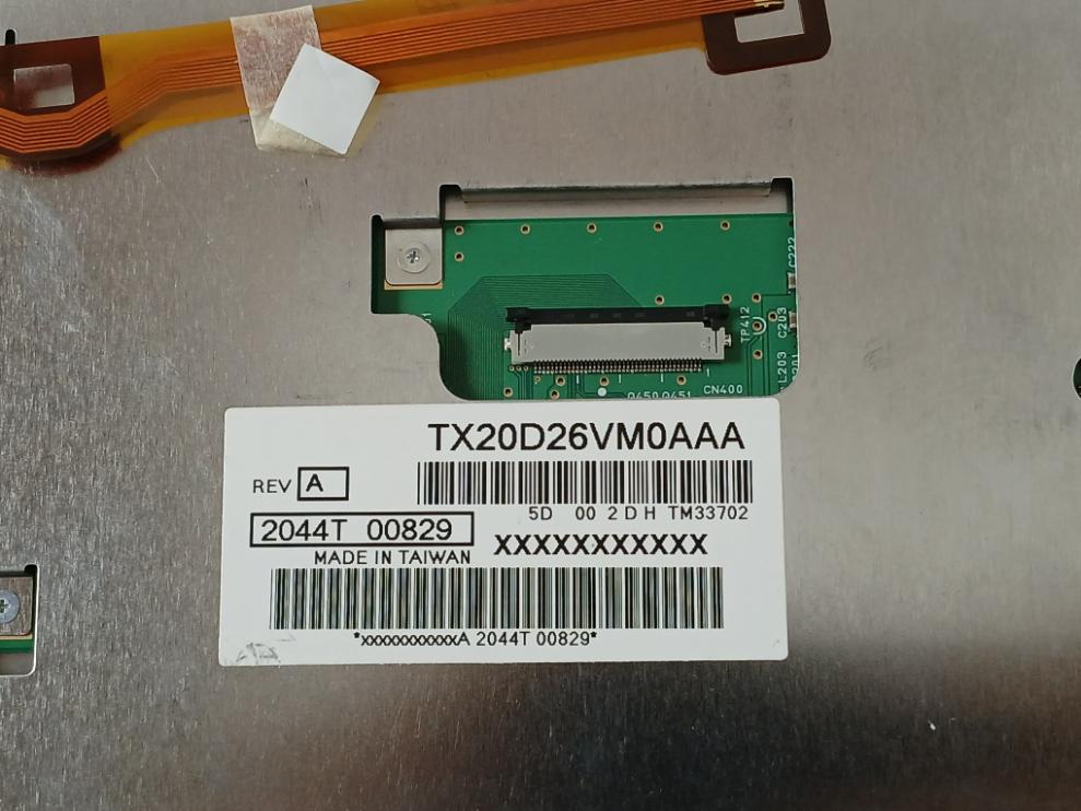 Koe Tx20D26Vm0Aaa Lcd Display Panel Module Rev: A