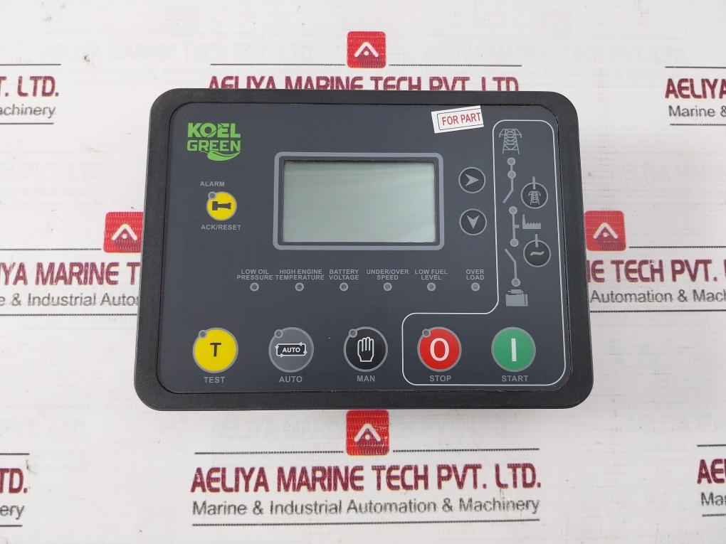 Koel Green Kg 545 Generator Genset Controller 300Vac 0-100 Hz Not Working