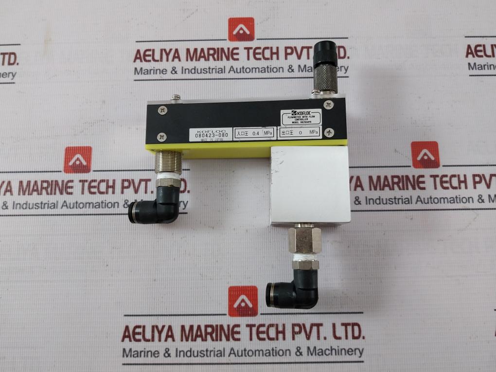 Kofloc Rk2504Fr Flow Meter With Flow Controller 0.4 Mpa 0Mpa 0.3 To 3.0