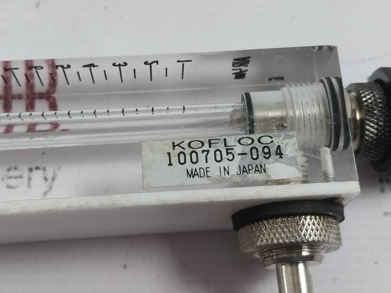 Kofloc Rk3300 Flow Meter Precision Needle Valve Rota Meter 100705-094