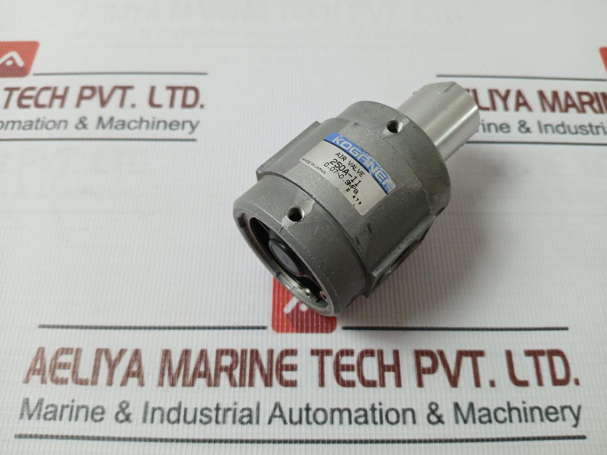 Koganei 250A-11 Diaphragm Air-piloted Valve 0.07-0.9Mpa, E 479