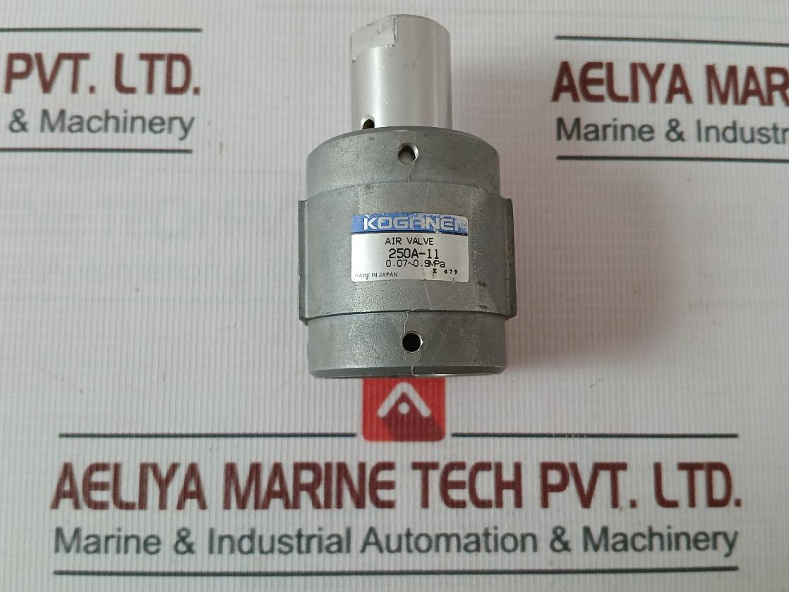 Koganei 250A-11 Diaphragm Air-piloted Valve 0.07-0.9Mpa, E 479