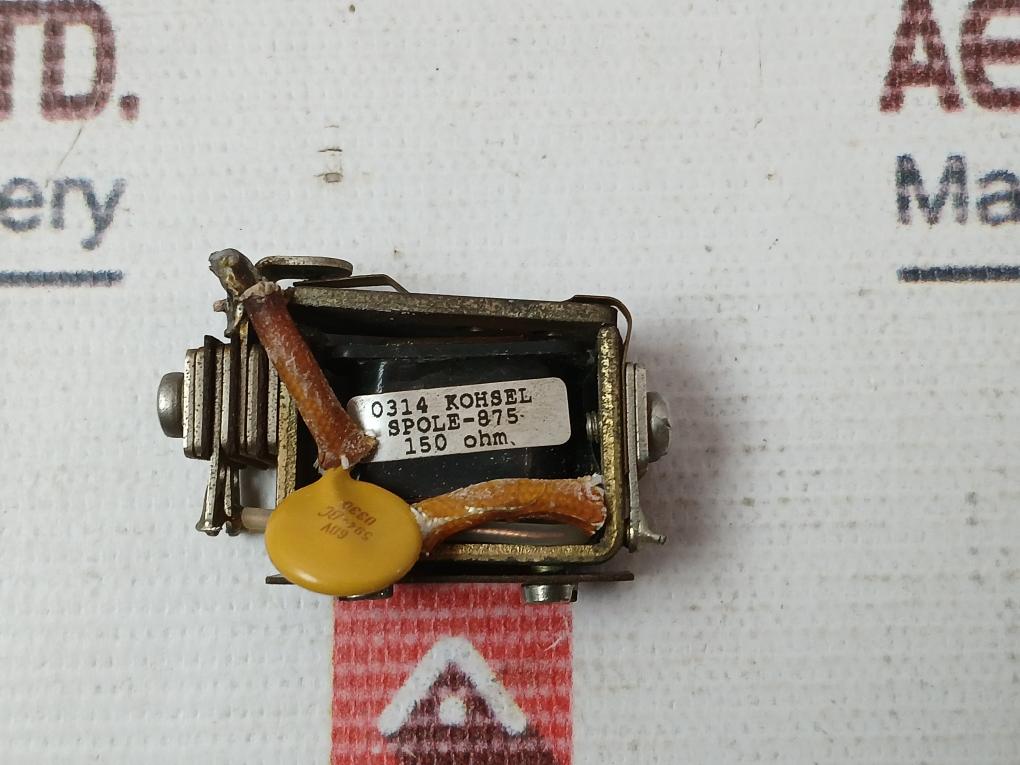 Kohsel 875 Multi?Pole Electromechanical Relay Coil Armature 150 Ohm 2435010002 E