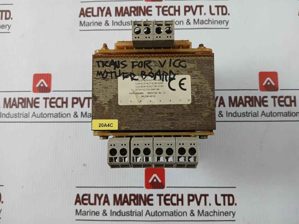 Kohsel 96/58-5672 Transformer For Vicc Mother Board En60742