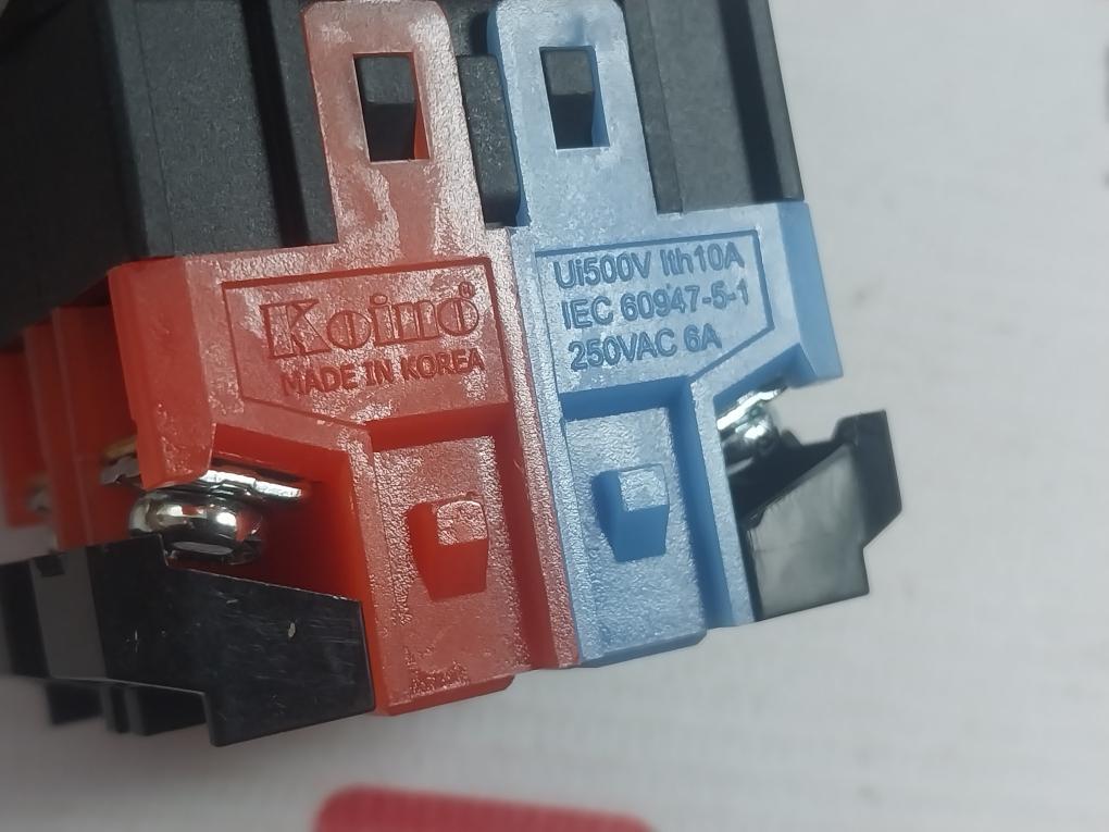 Koino Button Switch 250Vac 6A Part No. Kpb30M