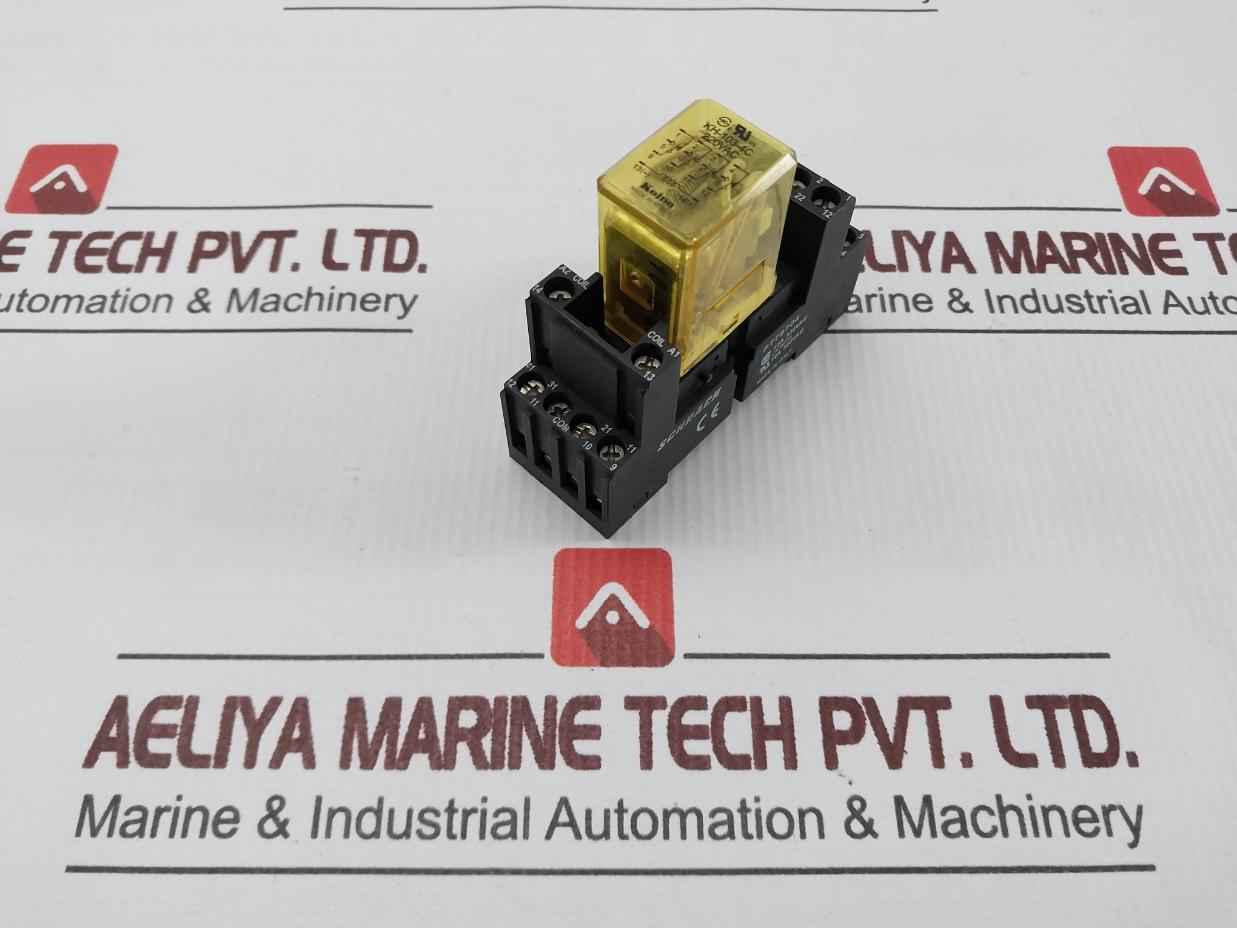 Koino Kh-103-4C Miniature Relay With Base 220Vac
