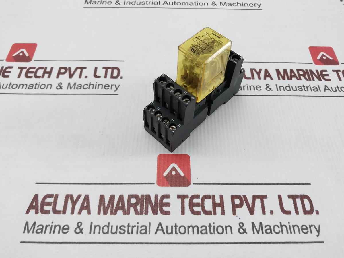 Koino Kh-103-4C Miniature Relay With Base 220Vac