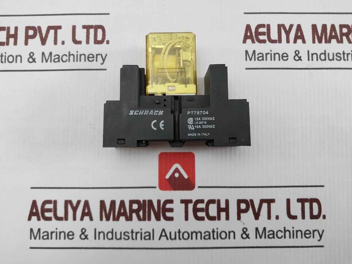 Koino Kh-103-4C Miniature Relay With Base 220Vac