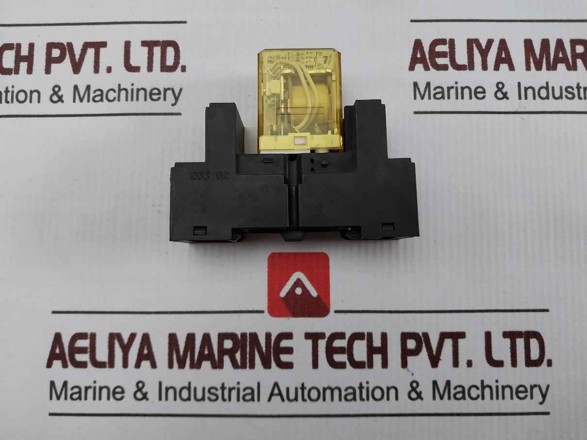 Koino Kh-103-4C Miniature Relay With Base 220Vac