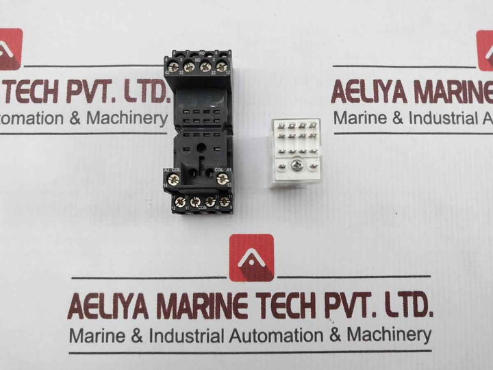 Koino Kh-103-4Cl General Purpose Relay With Base Pt78704,24Vdc,3A