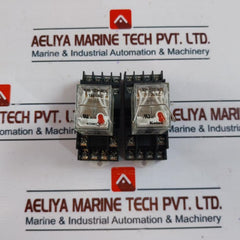 Koino Kh-103-4Cl Relay With Base 110Vac