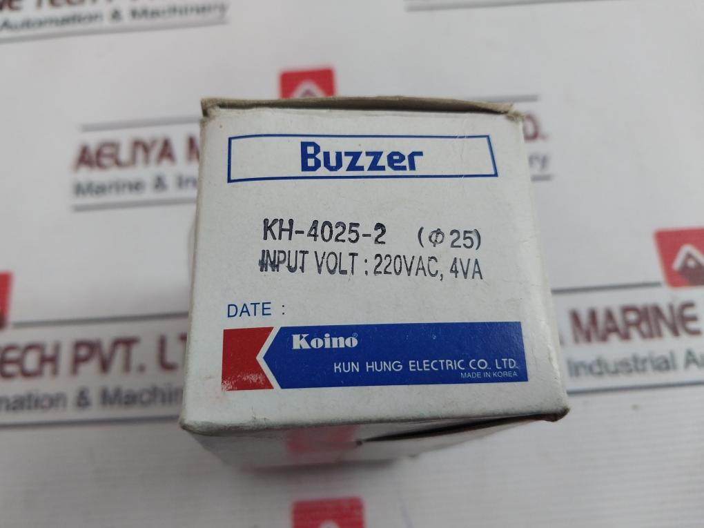 Koino Kh-4025-2 Small Buzzer For Panel 50/60Hz
