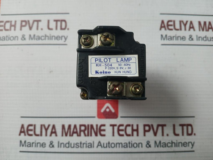 Koino Kh-504 Pilot Lamp 220V 6V 50-60Hz 9707
