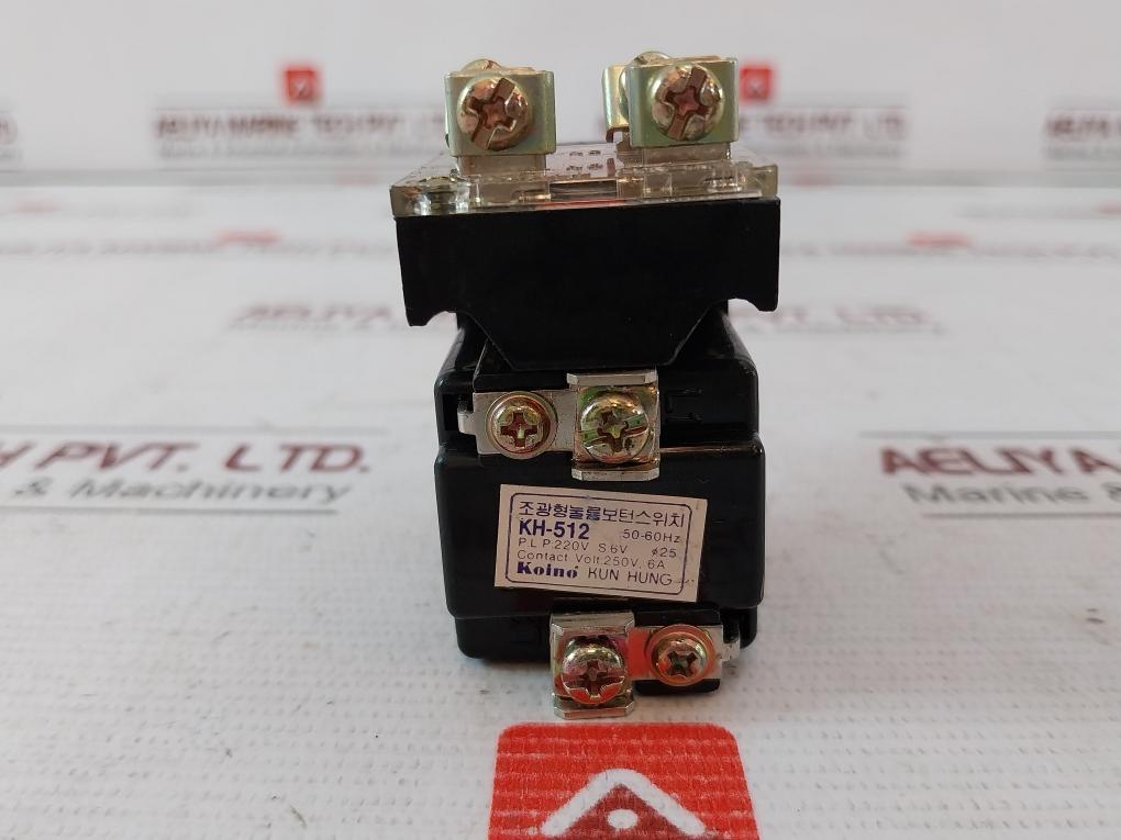 Koino Kh-512 Illuminated Push Button Switch 250V 6A 50-60Hz