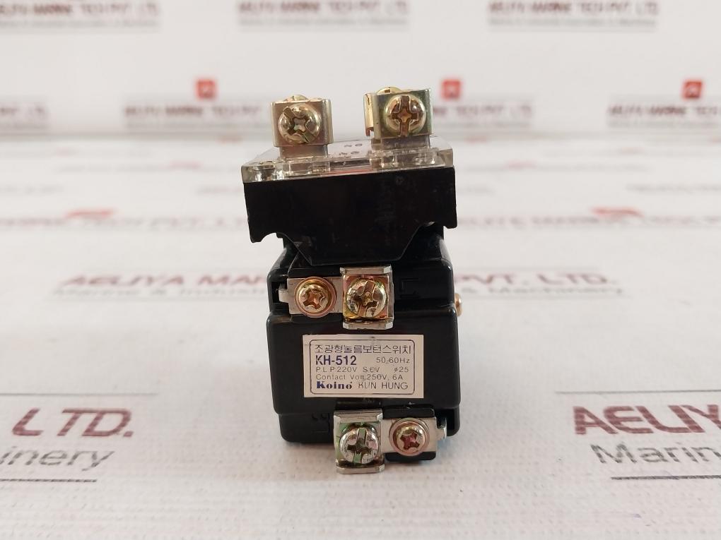 Koino Kh-512 Light-emitting Push Button Switch 50- 60Hz 220V 250V 6A