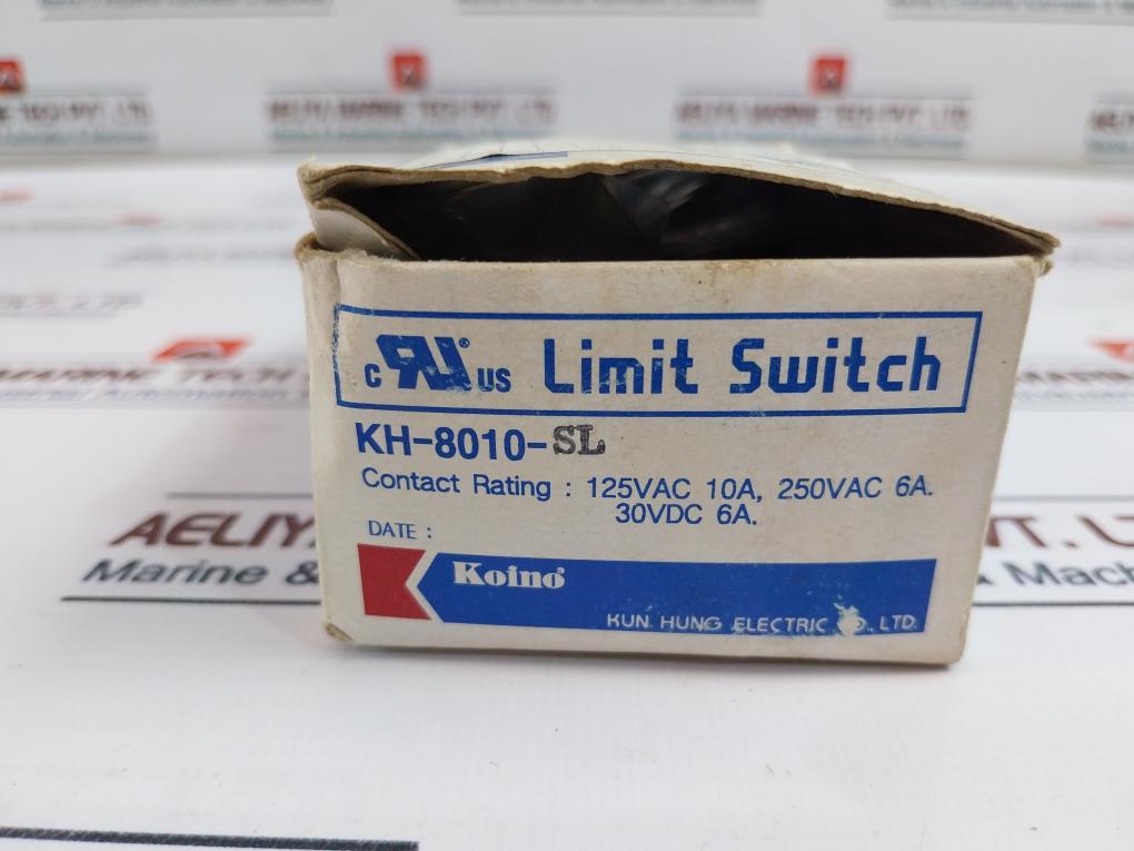 Koino Kh-8010-sl Limit Switch 125vac 10a 250vac 6a 30vdc 6a