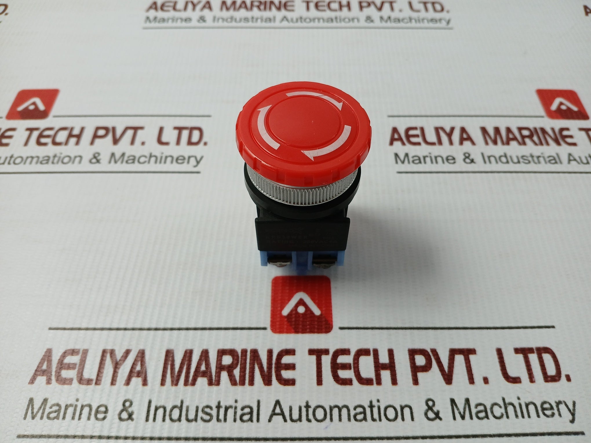 Kpb30Wer Koino 250V Ac 6A Emergency Stop Push Button