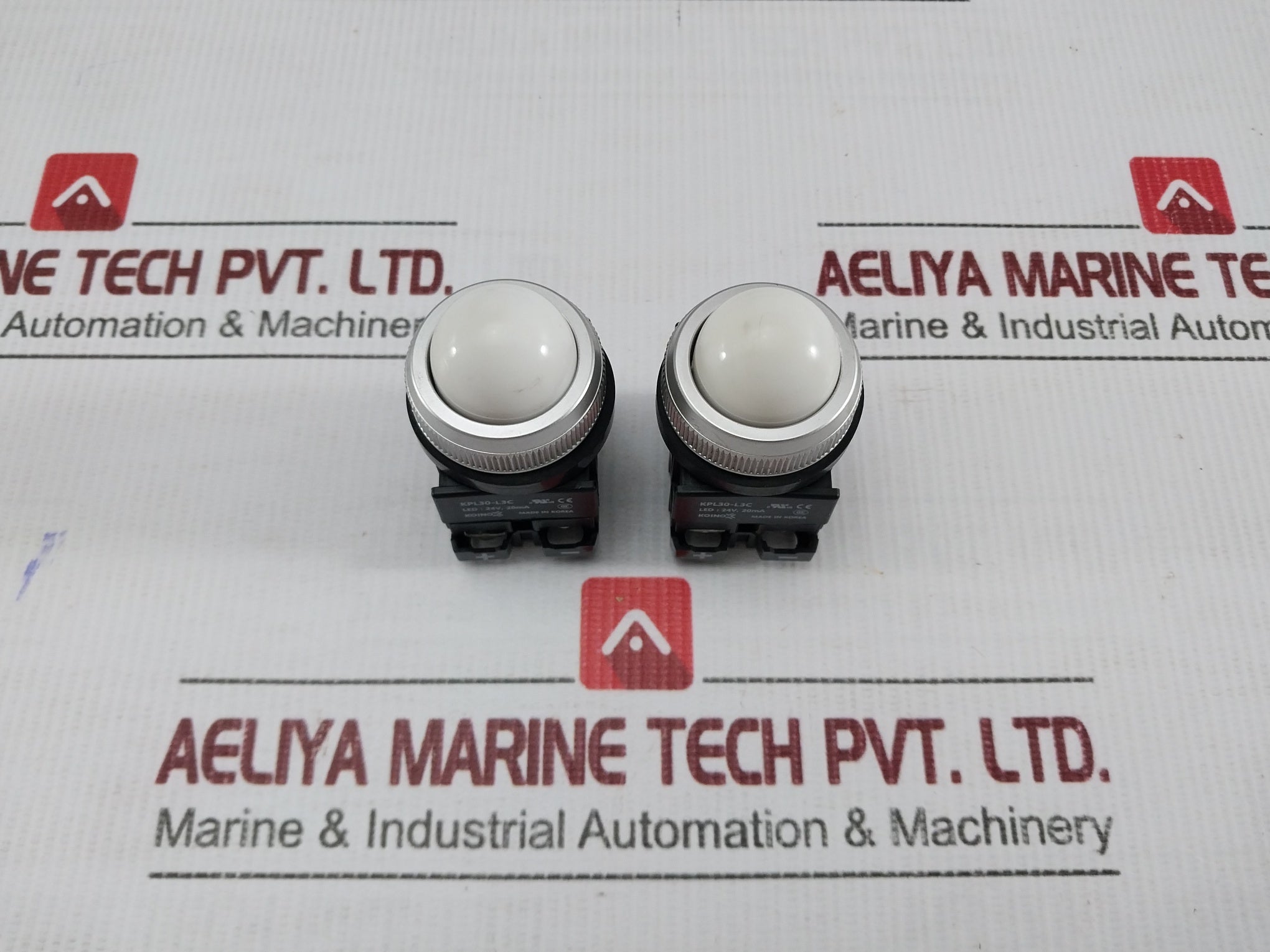 Lot Of 2X Koino Pilot Light Indicator Kpl30-l3C