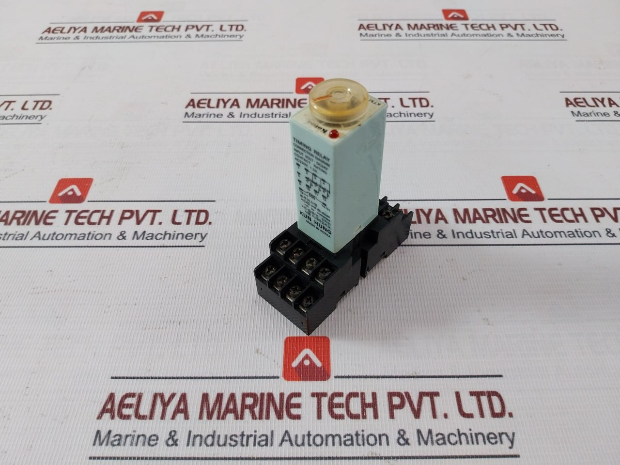 Koino Ktm-1M Timing Relay With Socket Kh-rs-14 0-30 Sec Dc24V Ac220V, 1.5A