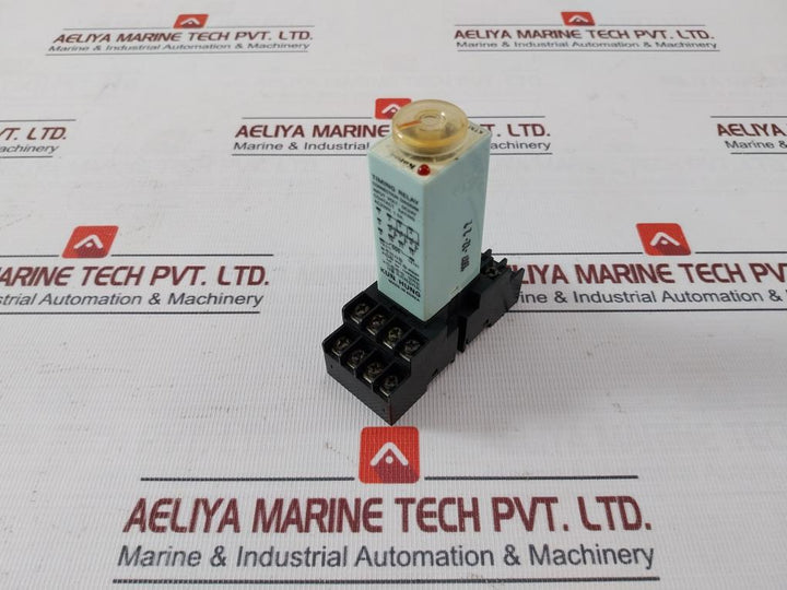 Koino Ktm-1M Timing Relay With Socket Kh-rs-14 0-30 Sec Dc24V Ac220V, 1.5A