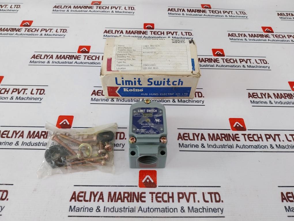 Koinokh-8010-sl Limit Switch 801.040.004.001 125Vac 10A, 30Vdc 6A