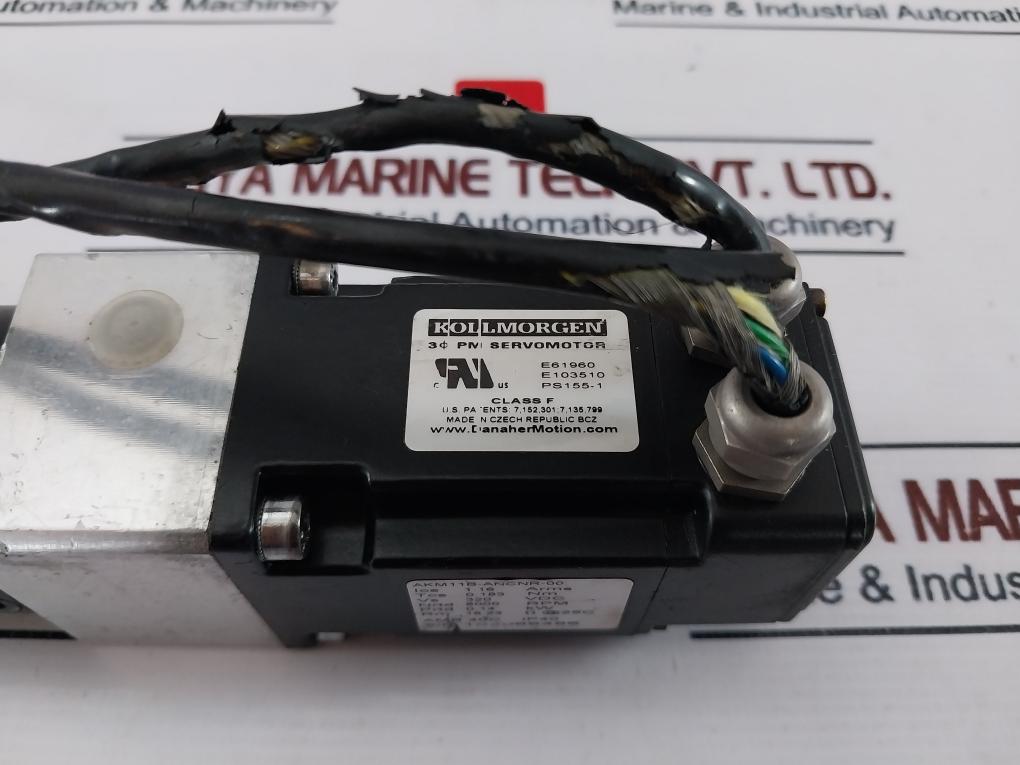 Kollmorgen Akm11B-ancnr-00 Servo Motor 320 Vdc