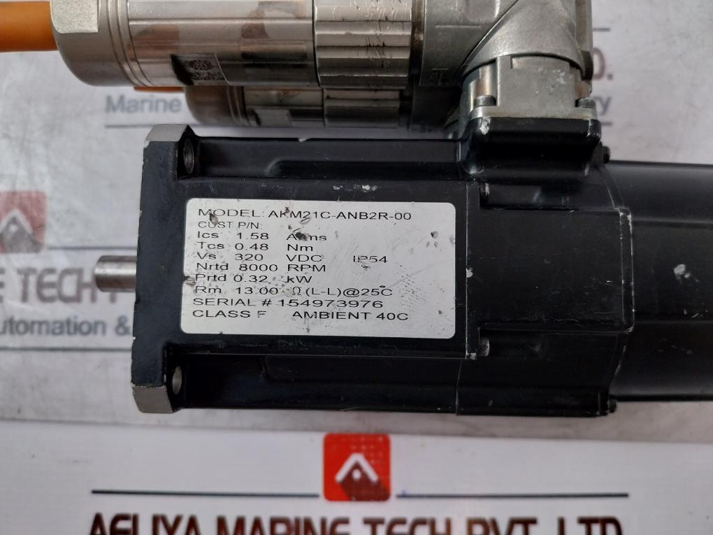 Kollmorgen Akm21C-anb2R-00 Servomotor Nrtd 8000 Rpm