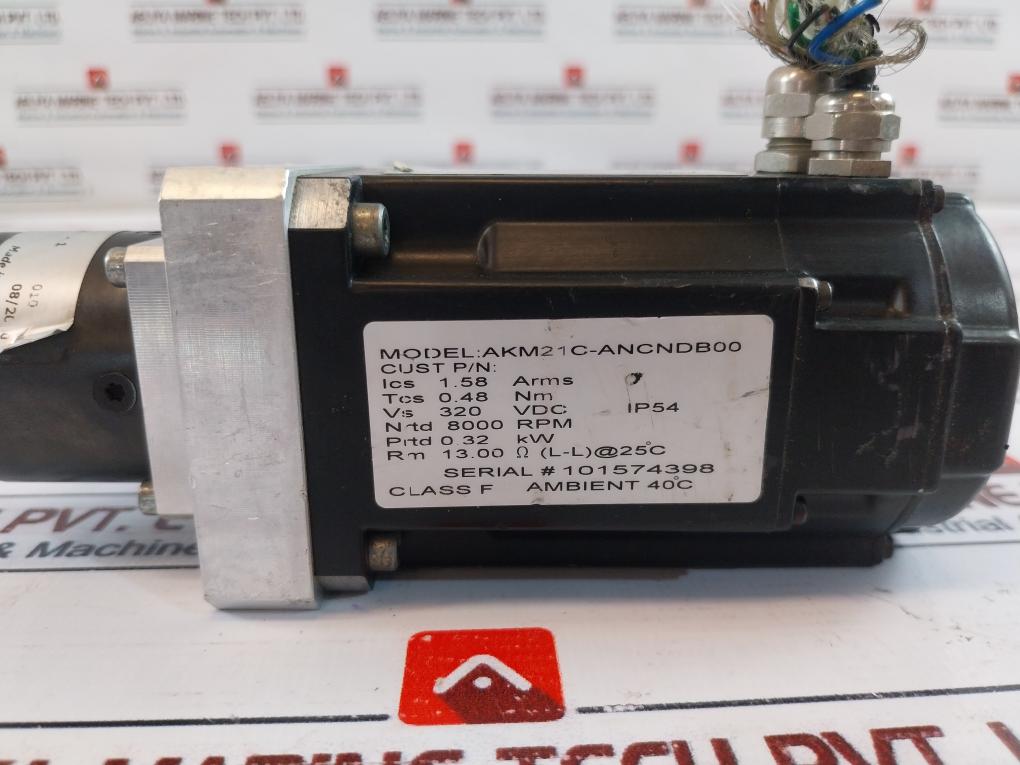 Kollmorgen AKM21C-ANCNDB00 Servo Motor IP54 320VDC