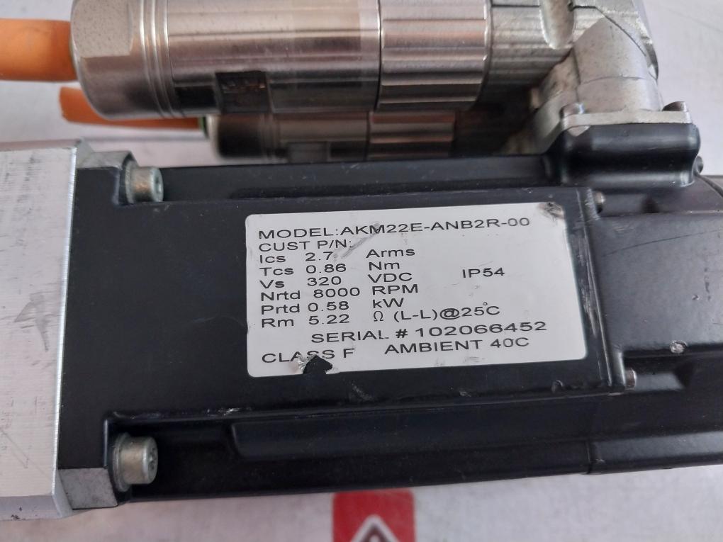 Kollmorgen Akm22E-anb2R-00 Servo Motor