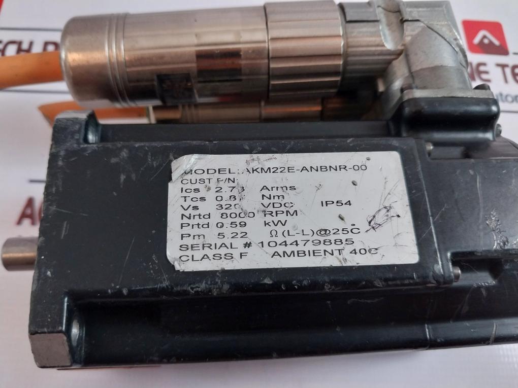 Kollmorgen Akm22E-anbnr-00 3φPm Servomotor Ip54