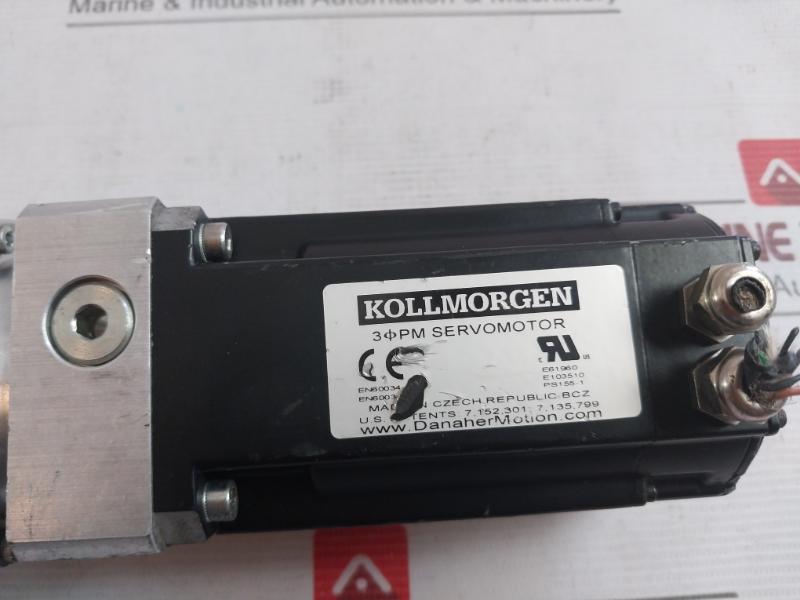 Kollmorgen Akm22E-ancnr-00 Servo Motor Ip54 E61960, Ps155-1 320Vdc 0.59 Kw