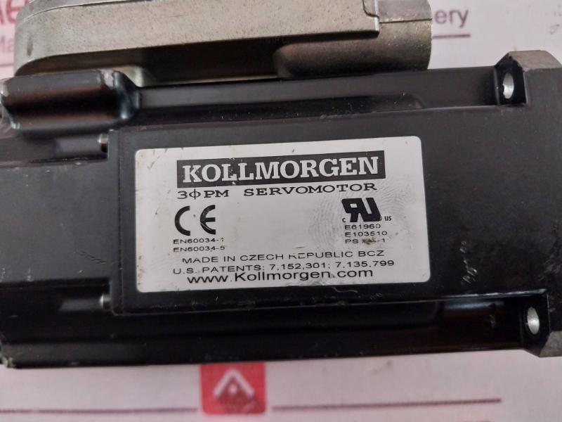 Kollmorgen Akm22E-ans2R-02 Servomotor Ip54 320 Vdc 8000 Rpm 0.58 Kw 40 C