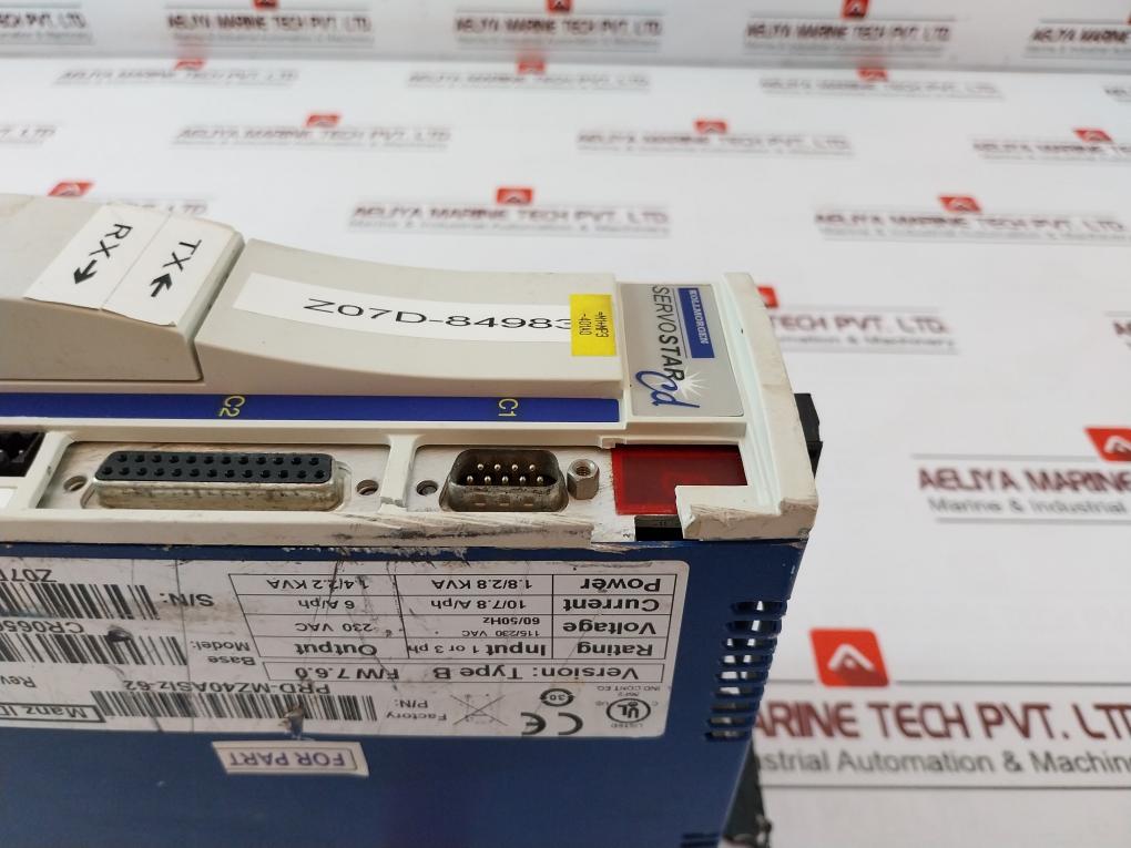 Kollmorgen Cr06561-mz Servo Drive 115/230Vac 60/50Hz 1.8/2.8 Kva