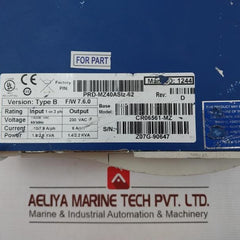 Kollmorgen Cr06561-mz Servo Drive Prd-mz40Asiz-62 Rev D 115/230Vac