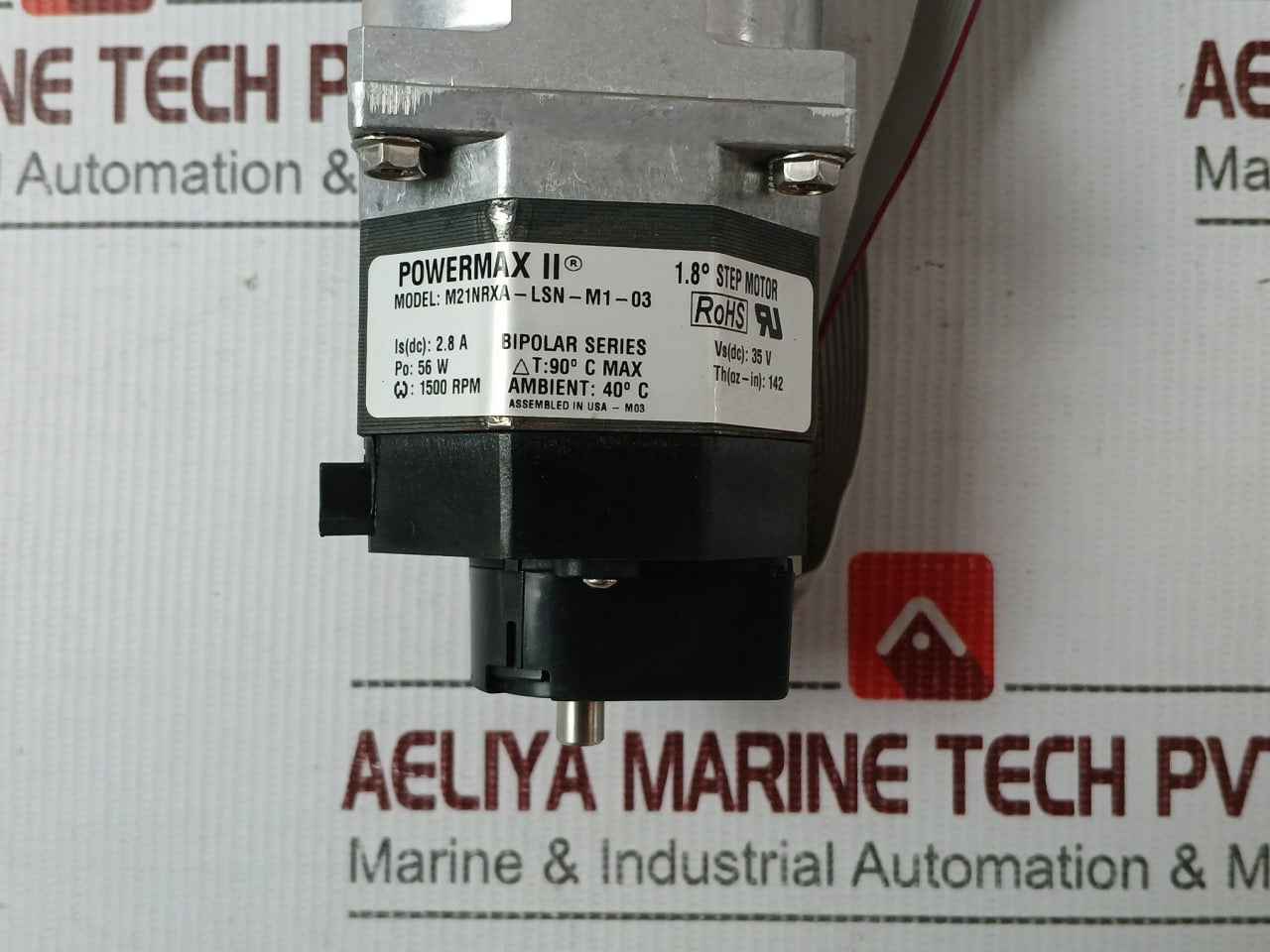 Kollmorgen Powermax Ii M21nrxa-lsn-m1-03 Step Motor 1500rpm 90°c 11h5f020