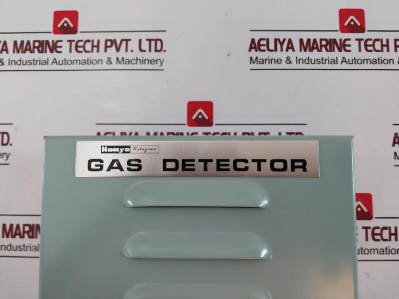 Komyo Kitagawa Gas Detector Body Metal Enclosure