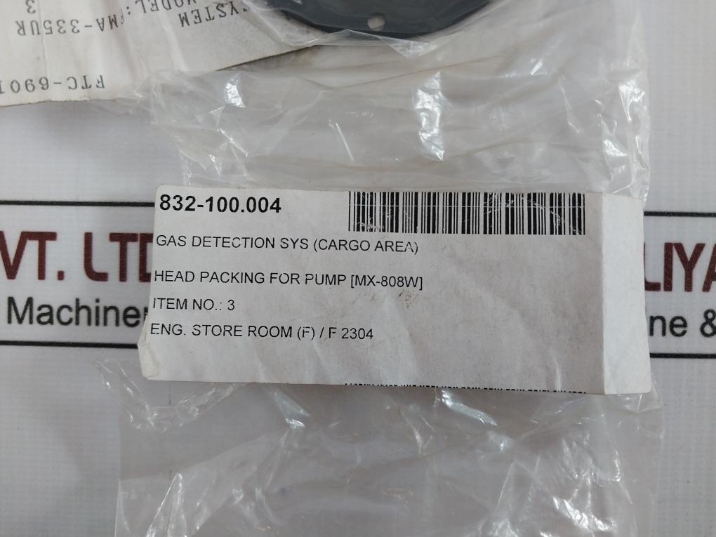 Komyo Mx-808W Head Packing Set For Pump 3 Fma-335Ur, 832-100.004 Fma-335Ur