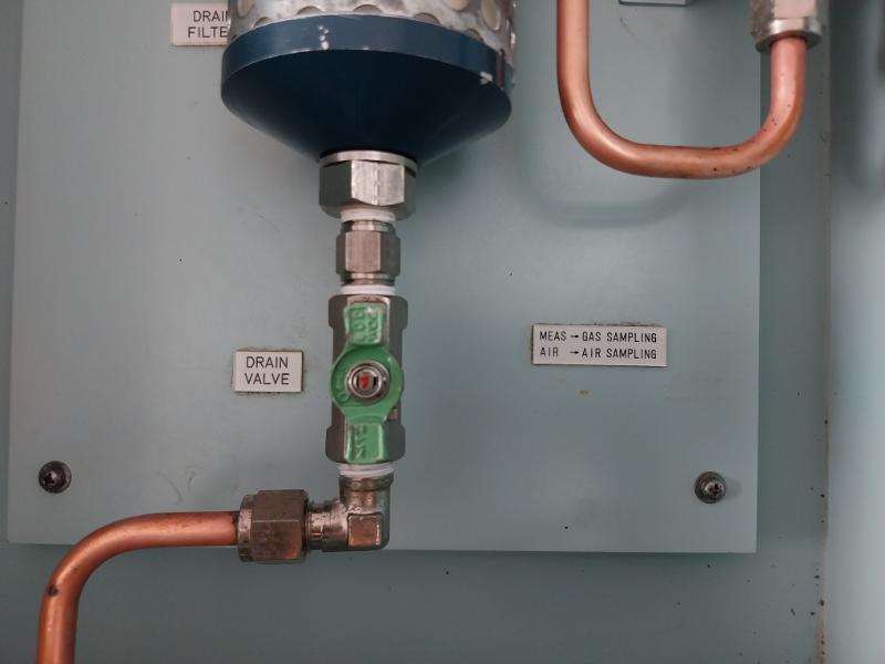 Komyo Rikagaku Kogyo Dsb-nwsk Drain Micro Filter Separator Ml-701 3 Way Valve