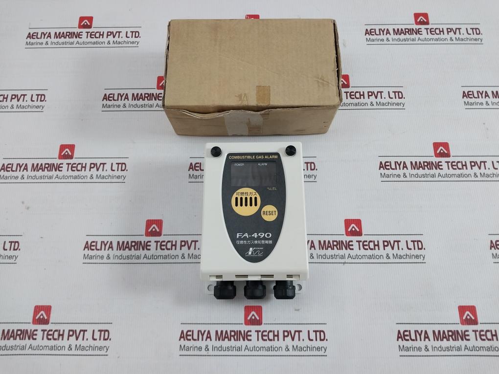 Komyo Rikagaku Kogyo Fa-490 Combustible Gas Alarm Ac 200/220V 4-20Ma