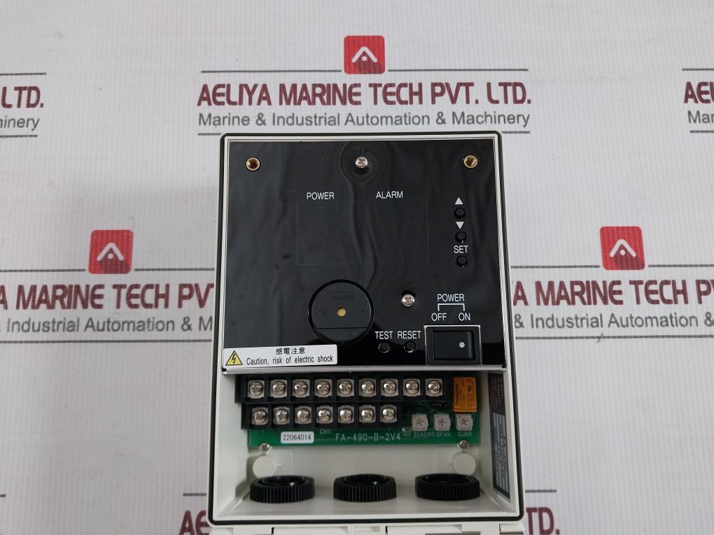 Komyo Rikagaku Kogyo Fa-490 Combustible Gas Alarm Ac 200/220V 4-20Ma