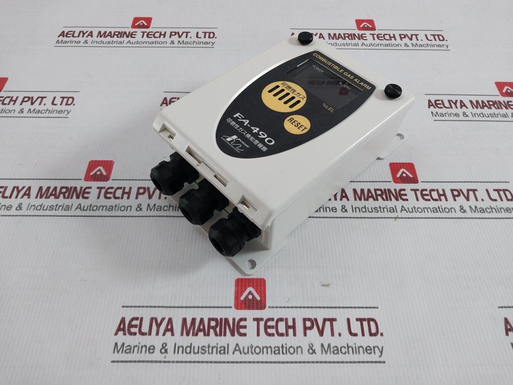 Komyo Rikagaku Kogyo Fa-490 Combustible Gas Alarm Ac 200/220V 4-20Ma