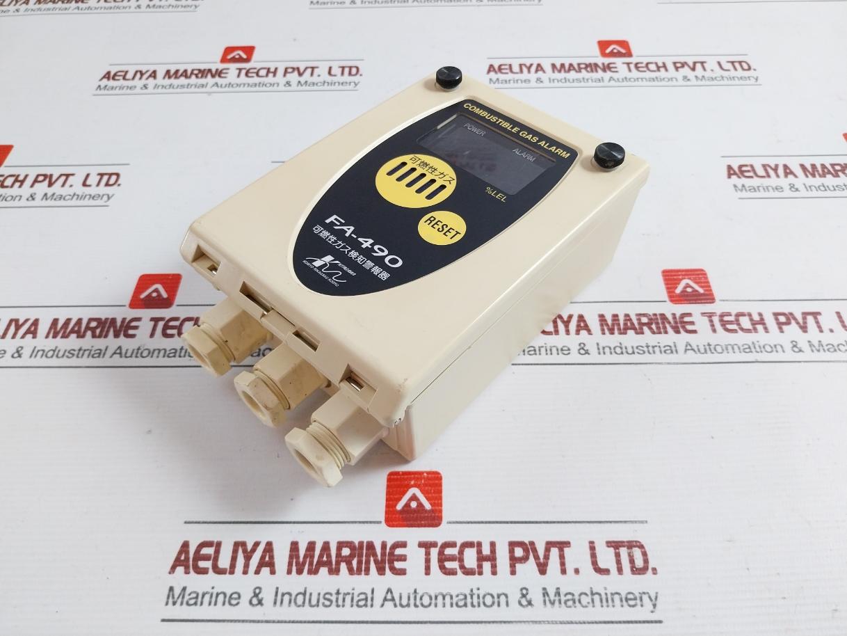 Komyo Rikagaku Kogyo Dc24V Combustible Gas Detection Alarm Unit Fa-490