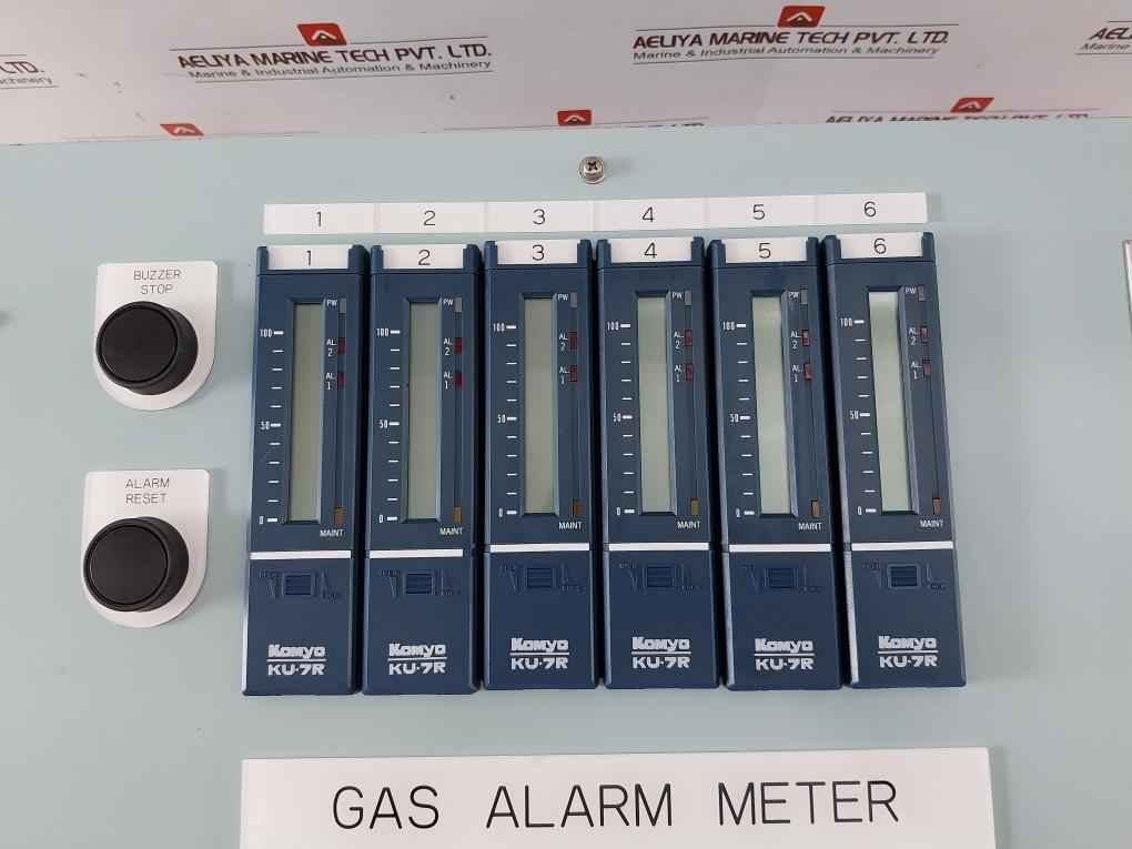 Komyo Rikagaku Kogyo Fma-7Ru-6W Alarm Meter My4N-d2 Ac100-240V Dc24V 5A