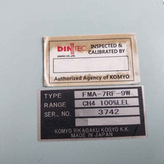 Komyo Rikagaku Kogyo K.K. Fma-7Rf-9W Alarm System Cp30-ba Ac100-240V Dc 24V 5A