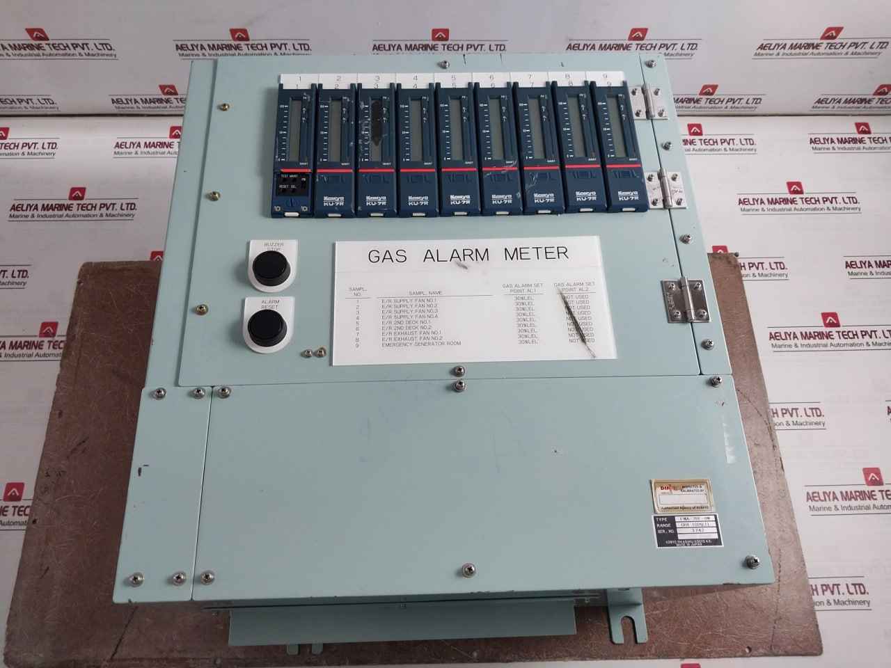 Komyo Rikagaku Kogyo K.K. Fma-7Rf-9W Alarm System Cp30-ba Ac100-240V Dc 24V 5A