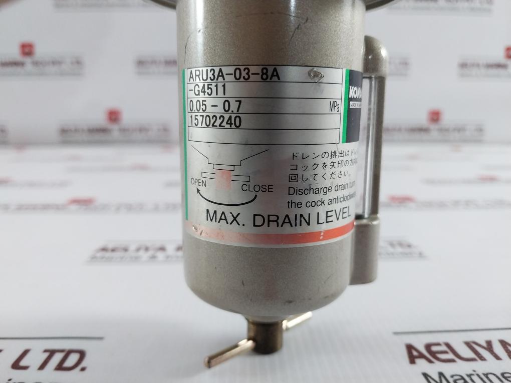Konan Aru3A-03-8A-g4511 Filter Regulator 15702240 0.05-0.7 Mpa